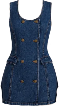 denim mini dress mini dress